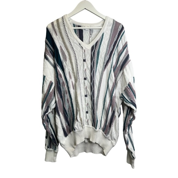 St. Croix Other - St. Croix | Vintage Coogi Style Knit Sweater Sz XL